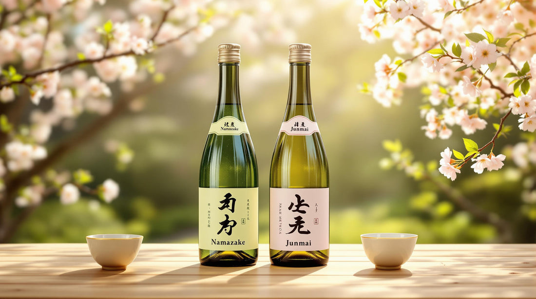 Namazake vs. Junmai: Spring Edition
