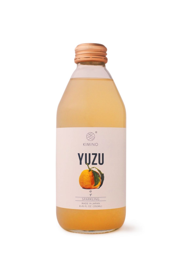 Kimino Yuzu Sparkling Juice - 24 bottles