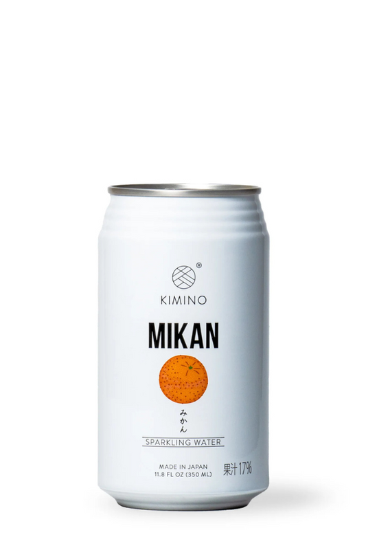 Kimino - Sparkling Water Mikan - 24 cans